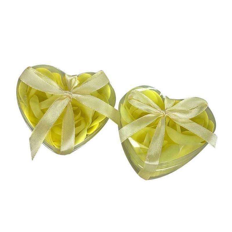 Sabonetes em forma de flor