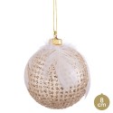 Bola decorada pena 8 x 8 x 8 cm