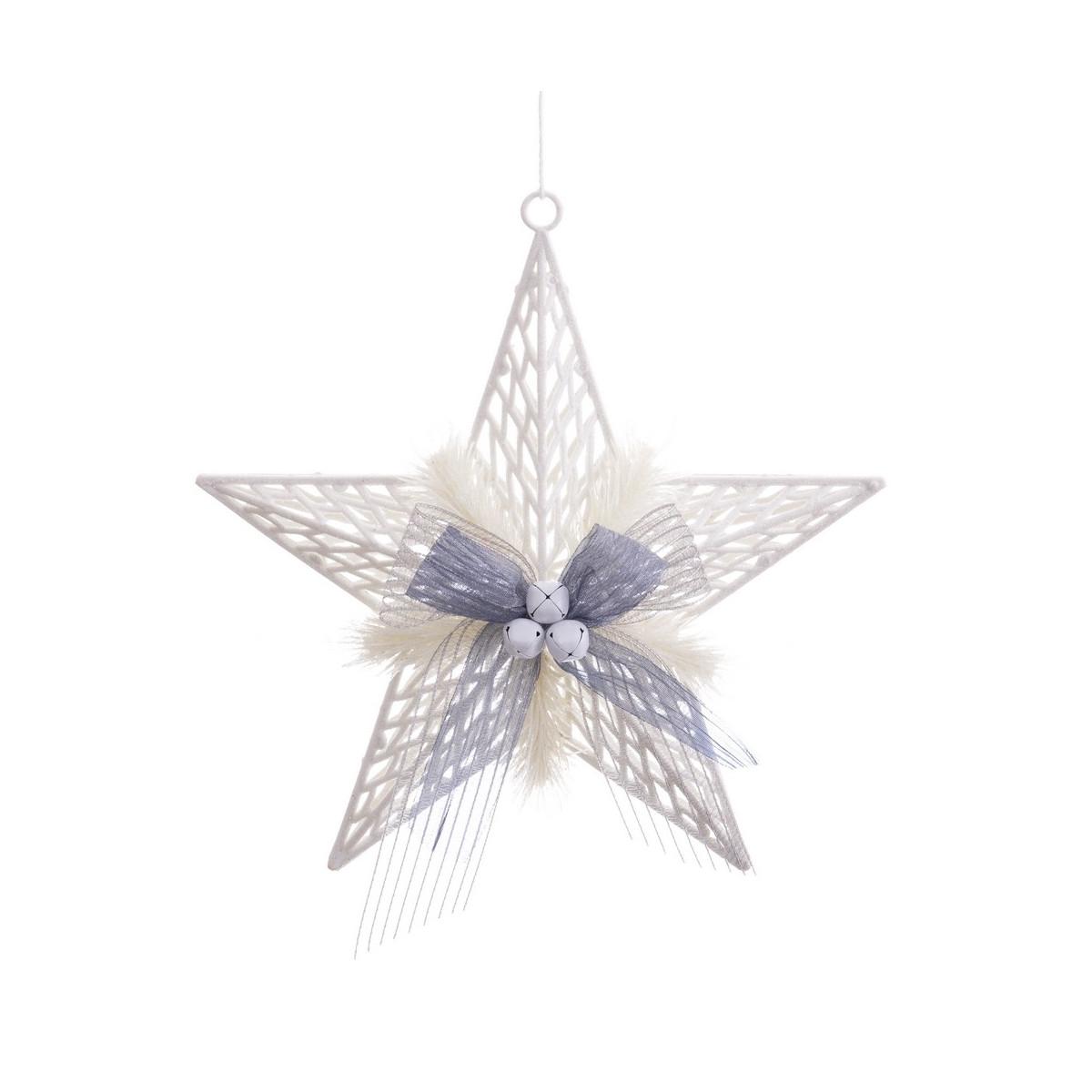 Pingente estrela 25 x 25 cm
