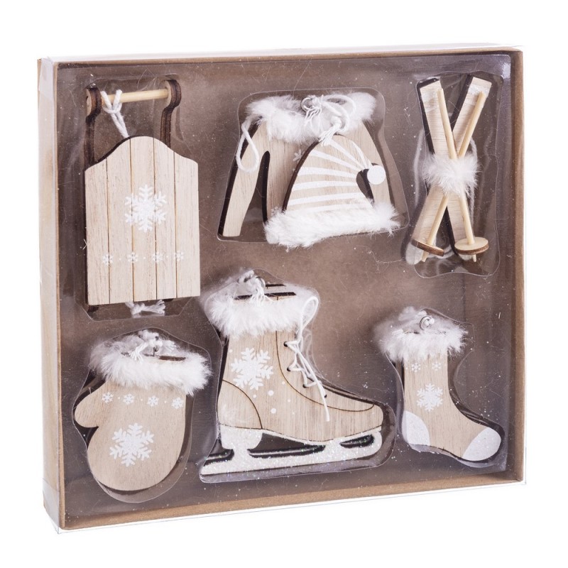 S 10 pendente madeira natural 20 x 3 x 21 cm