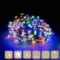 100 micro led 8 funções multicores