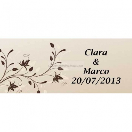 Adesivo personalizado Siena