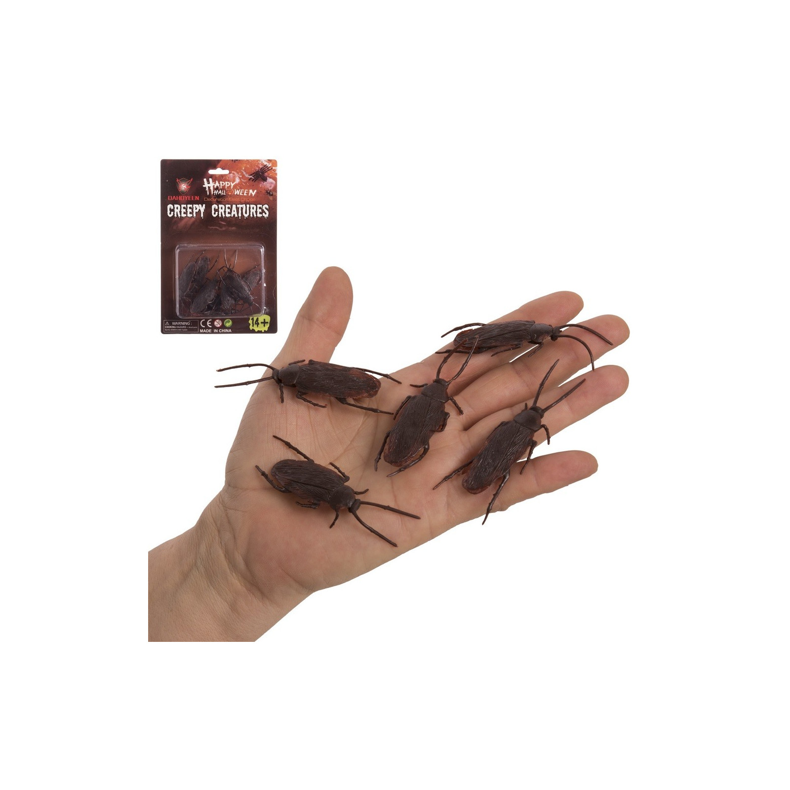 S 8 barata pvc 6 x 2 x 1 cm