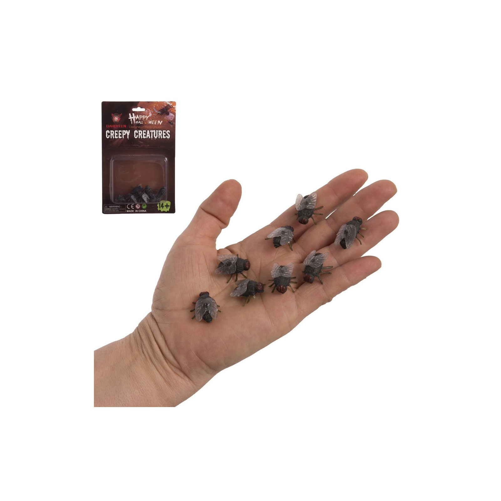 S 8 mosca pvc 2 x 1 cm