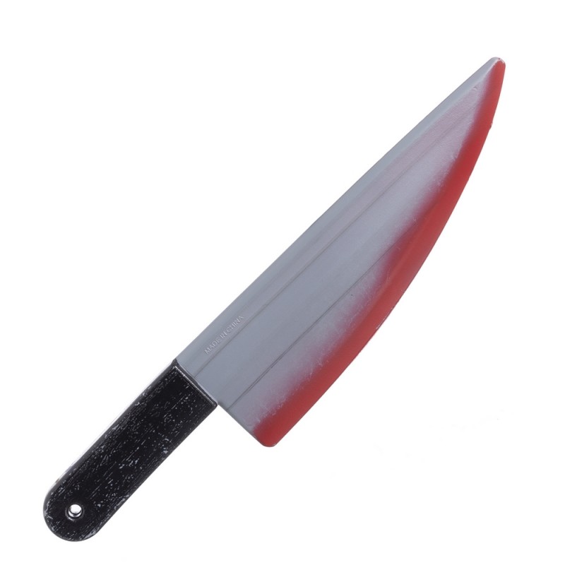 Faca sangue polietileno 40 x 2 x 8 50 cm