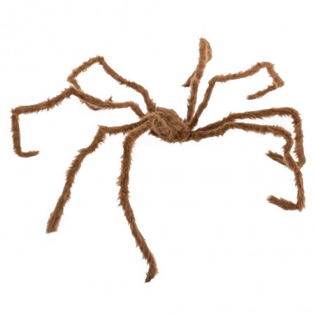 Aranha gigante marrom 150 x 160 x 18 cm