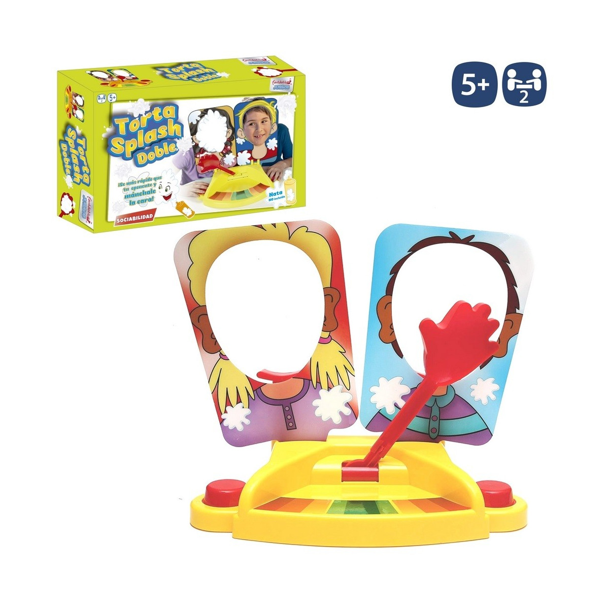 Jogo de bolo splash duplo