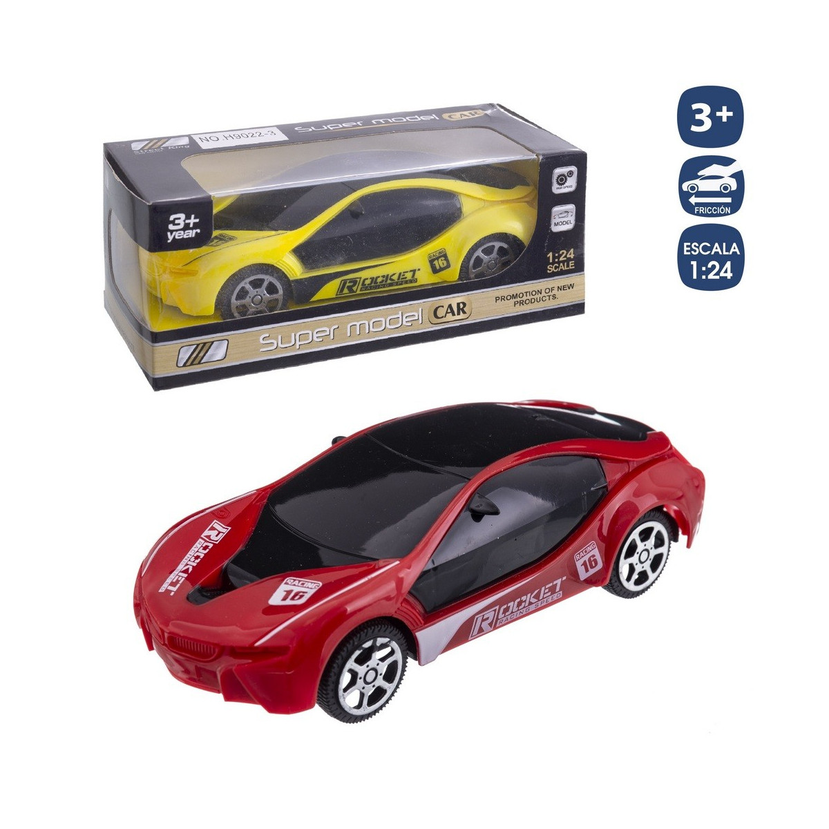 Carro de fricção 2 c 17 cm