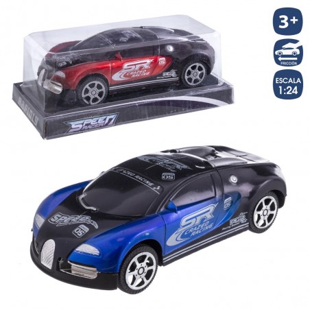 Carro esportivo de fricção 2 c 17 cm