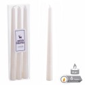S 3 vela candelabro branco perolado 1 80 x 25 cm