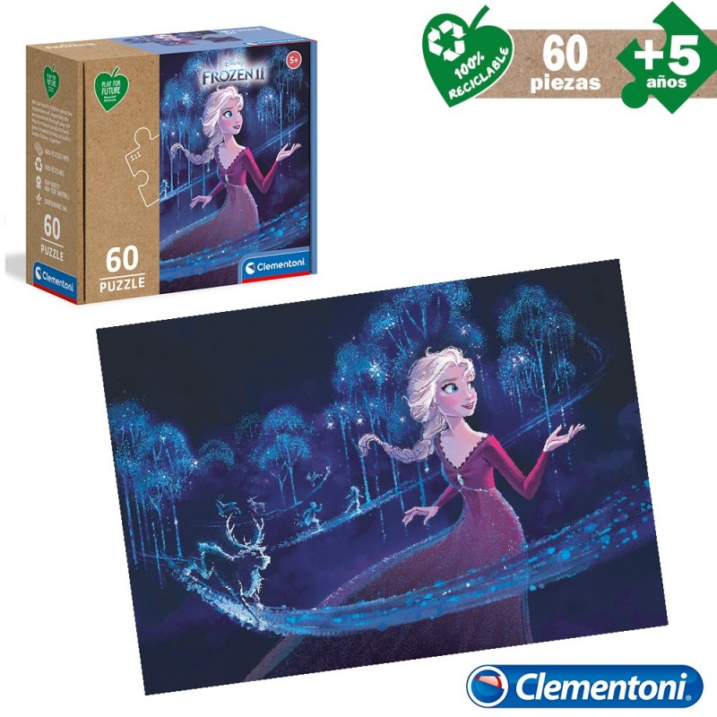 Quebra-cabeça 60 pcs eco frozen ii