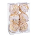 S 6 bolas cenefa espuma ouro 6 x 6 x 6 cm