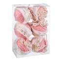 S 6 bolas de foam rosa 6 x 6 x 6 cm
