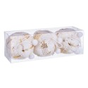 S 3 bolas quadrados foam ouro 8 x 8 x 8 cm