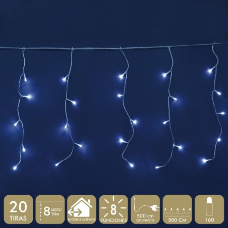 Cortina Led 160 Branca