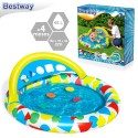 Piscina splash and learn inflável 120 x 117 x 36 cm