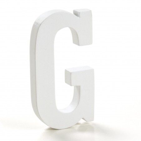 Letra madeira g