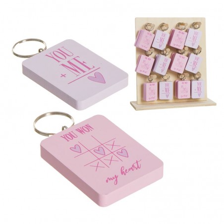 Expositor De Amor Chaveiro De Madeira 2m