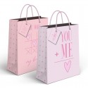 Bolsa de papel xl love 2m