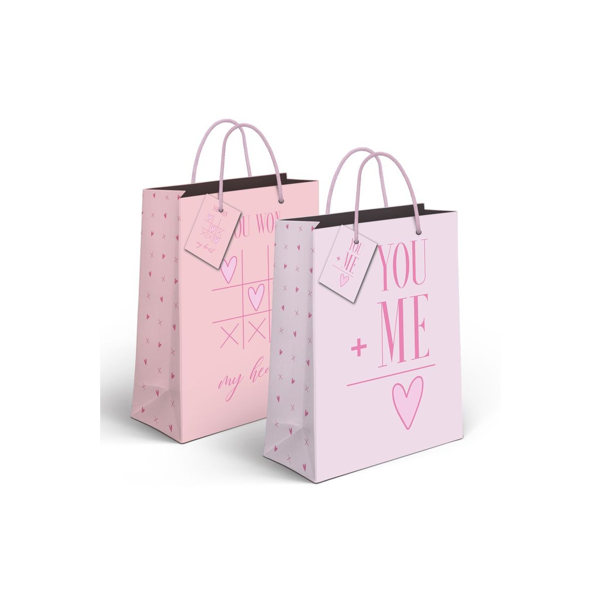Bolsa de papel xl love 2m