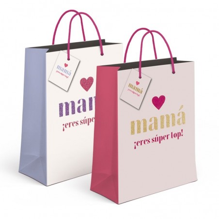 Saco De Papel Xl Love Mama 2c