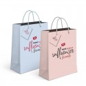 Bolsa de papel l mamãe influenciadora 2c