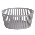 Panela de Metal na Cor Cinza Design Moderno e Funcional