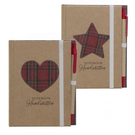 Caderno com caneta craft 2m