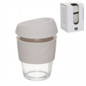 Copo para café reutilizável 360ml natural
