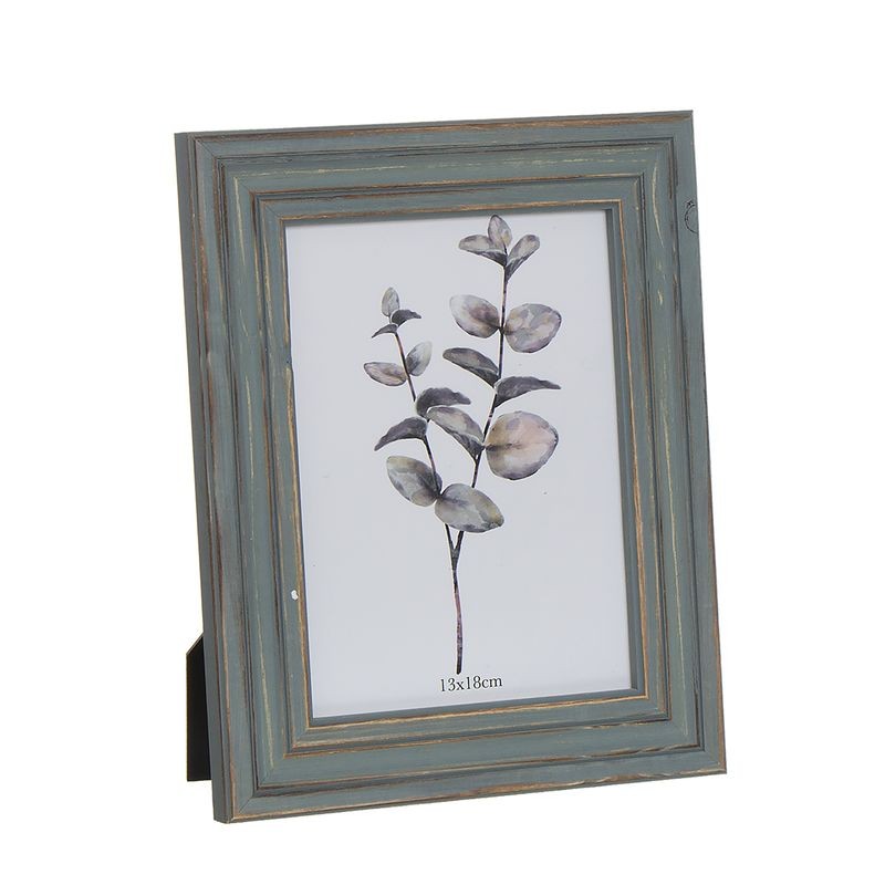 Moldura 13x18 verde azulado