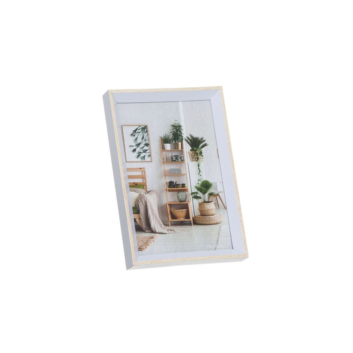 Moldura 10x15 branca natural