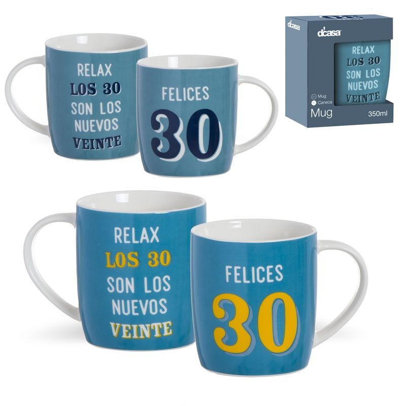 Caneca 350ml 30 anos 2m