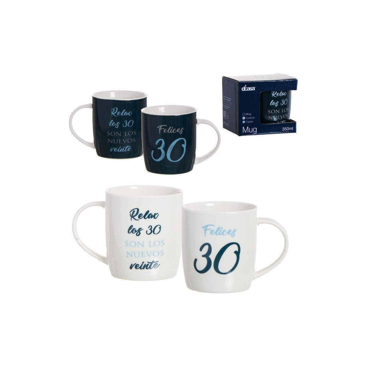 Caneca 350ml 30 anos 2m