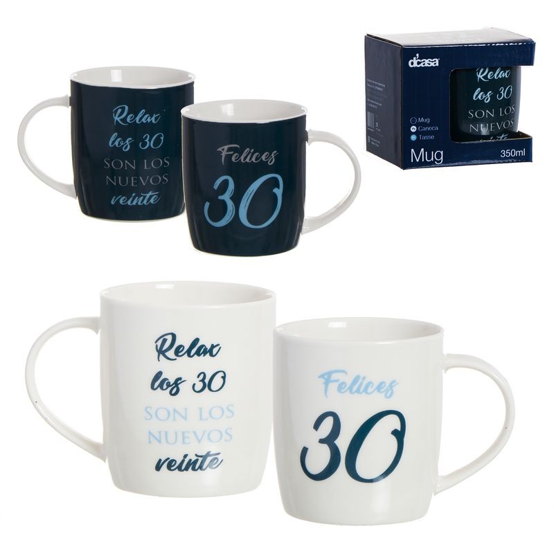Caneca 350ml 30 anos 2m