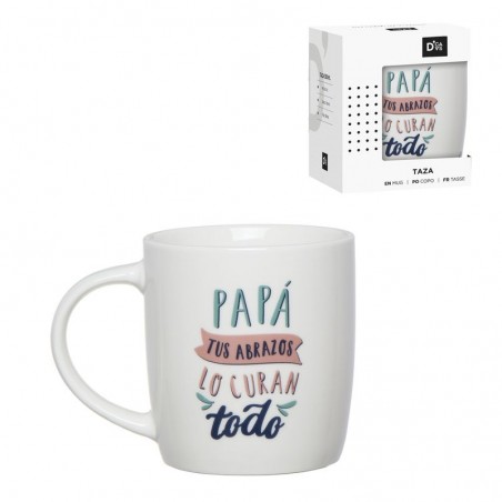 Caneca 350ml papai abraços