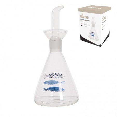 Azeiteira antigoteo 250ml mediterrânea