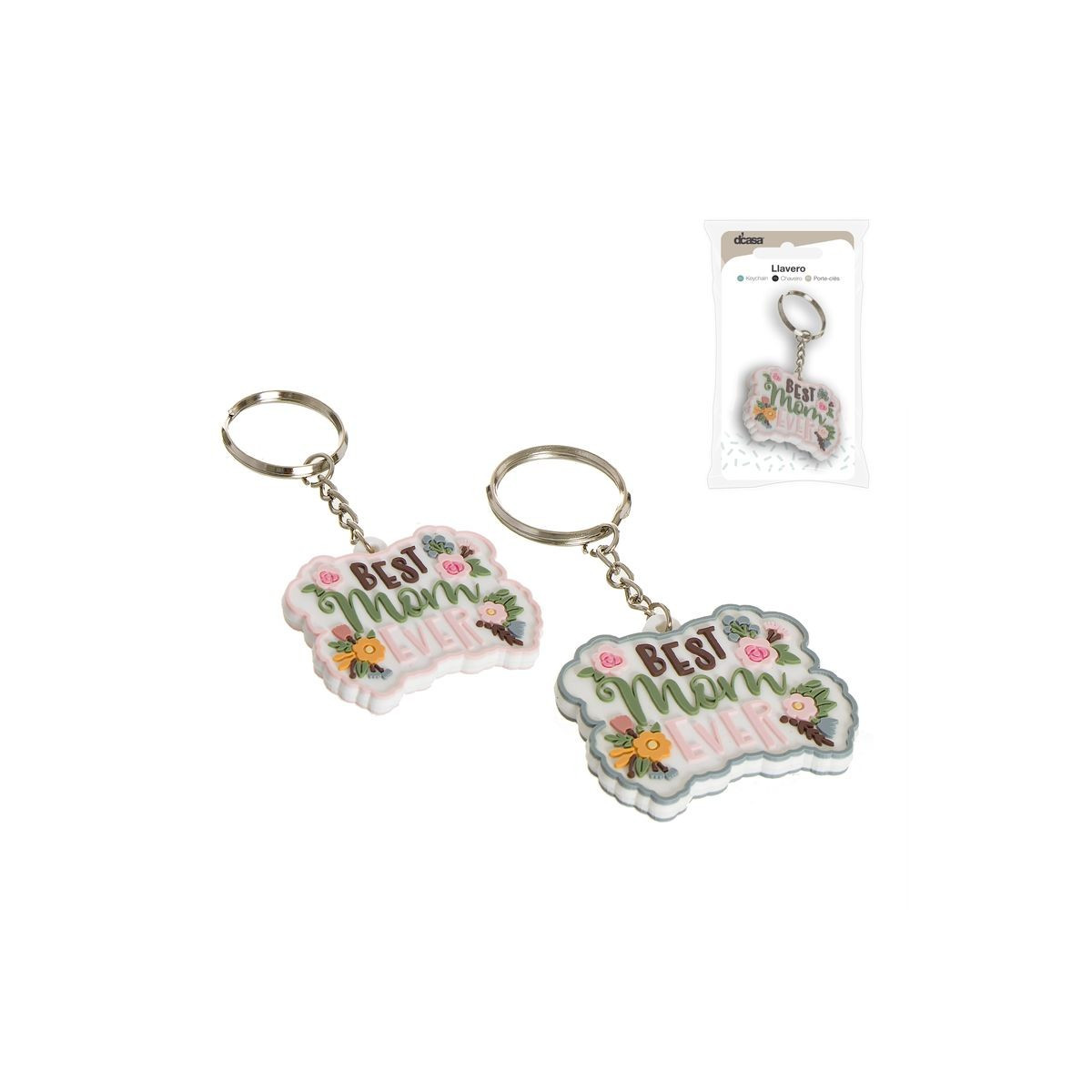 Chaveiro para mamãe a melhor mãe