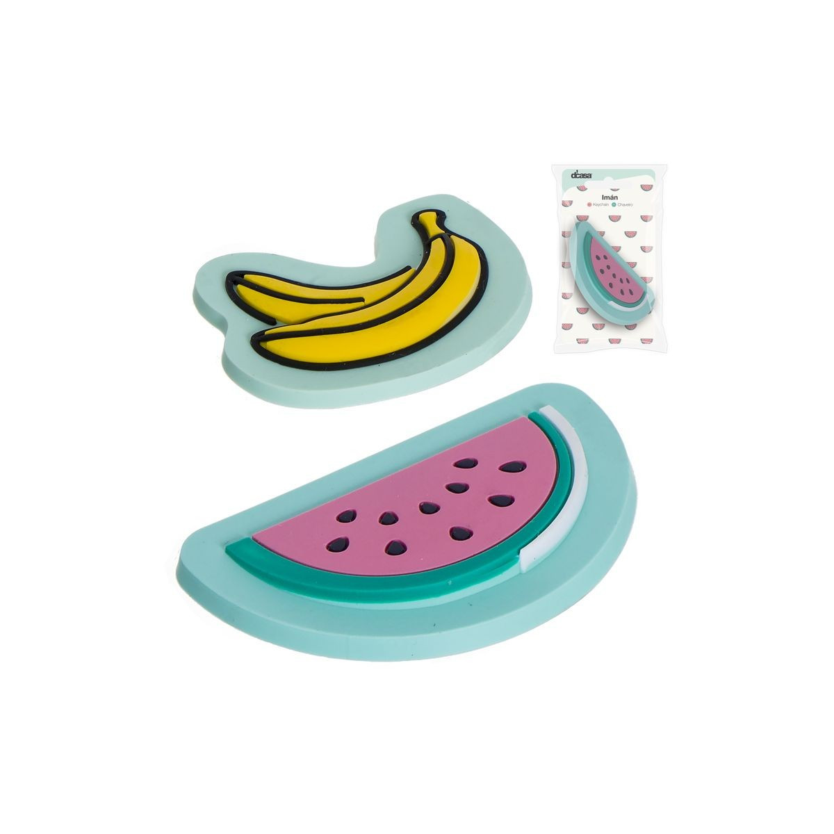 Imã de fruta sortido em 2 modelos