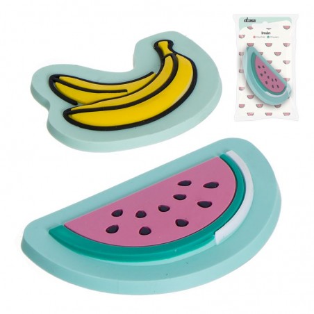 Imã de fruta sortido em 2 modelos