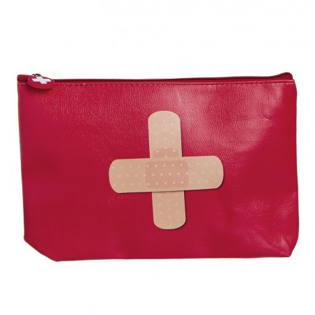 Bolsa de higiene pessoal l kit de primeiros socorros band-aid