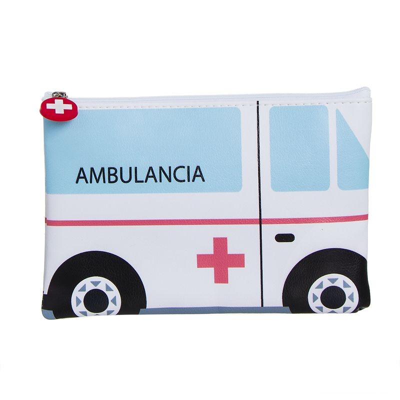 Bolsa de higiene plana m kit de primeiros socorros para ambulância