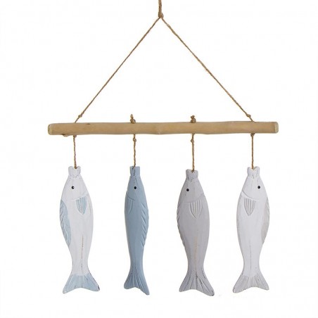 Peixe pendurado na parede