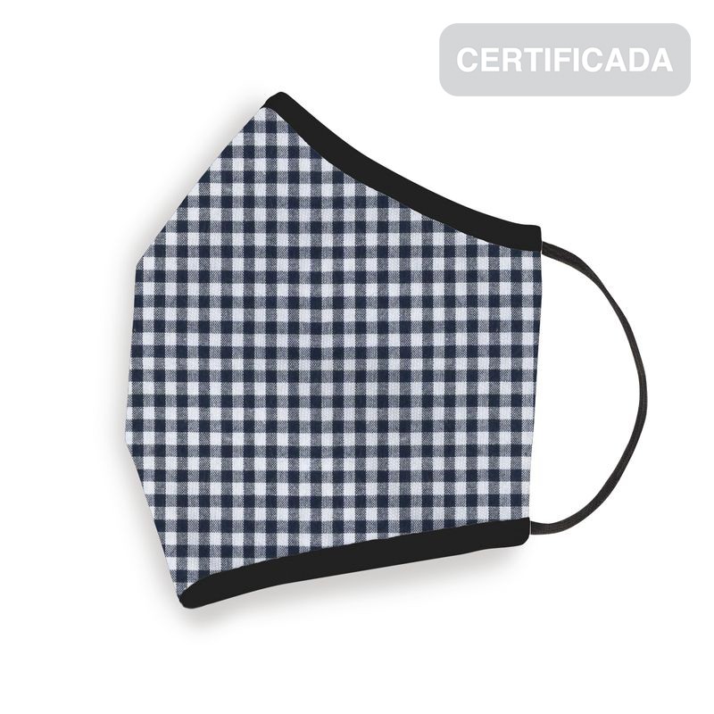 Máscara higiénica reutilizável adulto vichy