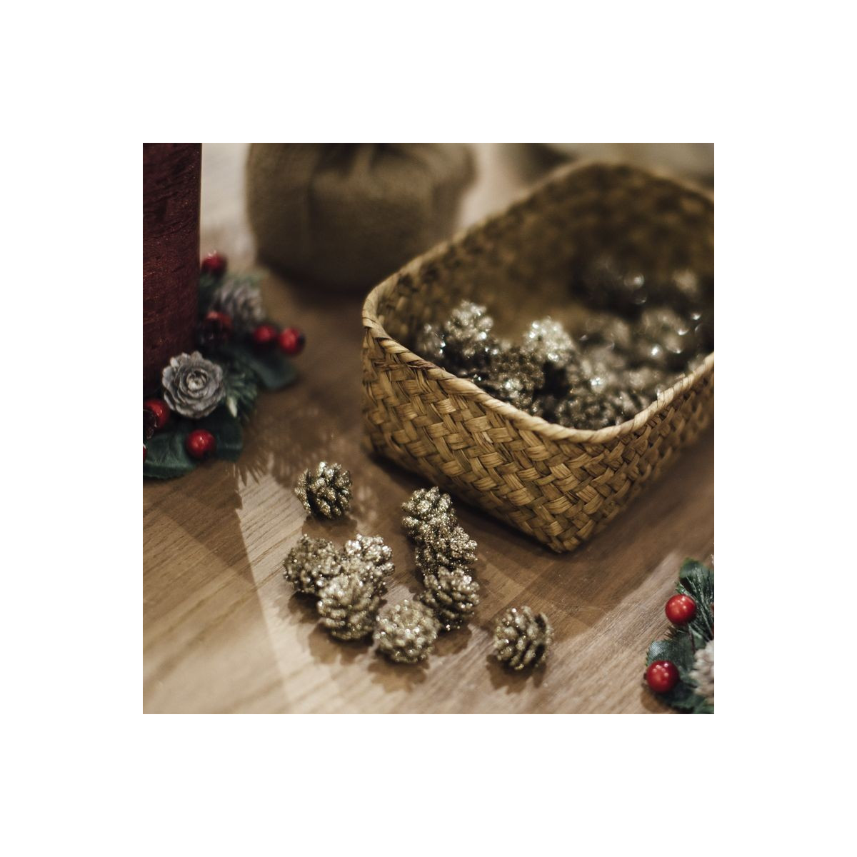 Pacote 32 abacaxis champagne