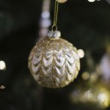 Bola de cristal ornamentada de 8 cm