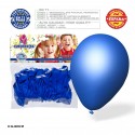 Balão azul médio 9r 30 unidades