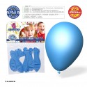Pacote de balões azul celeste 9r 10 unidades