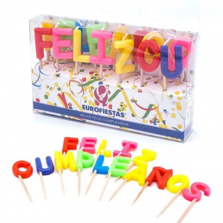 Velas de aniversário
