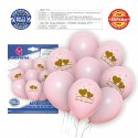 Conjunto de balões dia especial rosa