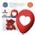 Balões Vermelhos Com Coração 6